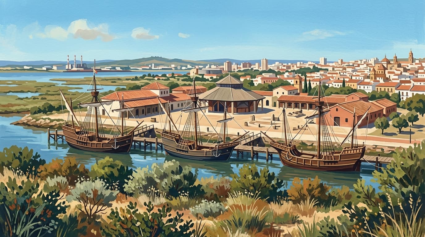 The Columbus Trail and Muelle de las Carabelas: A Maritime Journey in Huelva