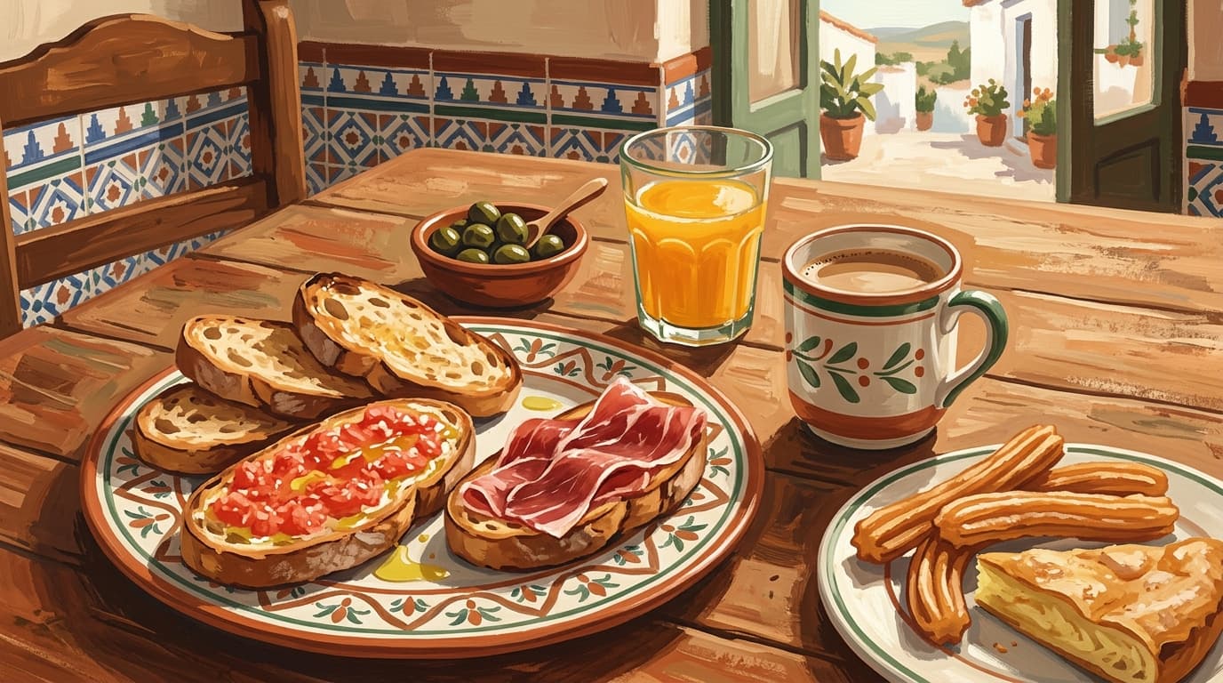 The Art of the Andalucían Breakfast and Merienda