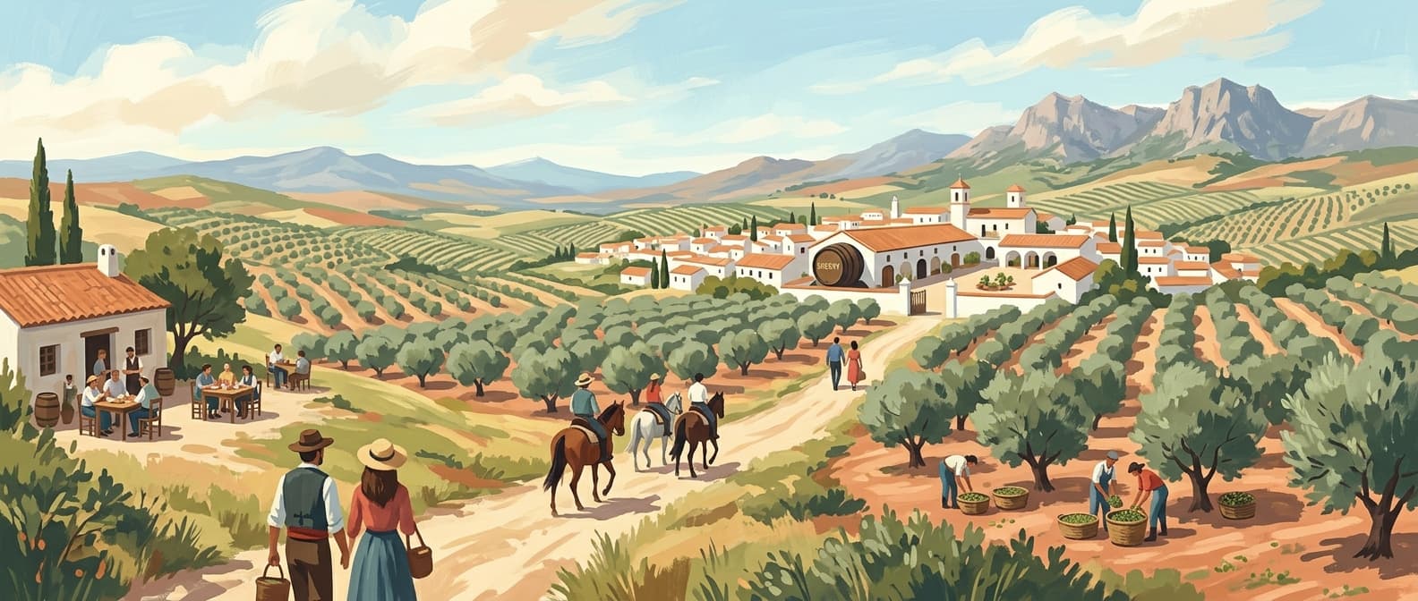 A Gastronomic Guide to Andalucía: From Sherry Bodegas to Olive Groves