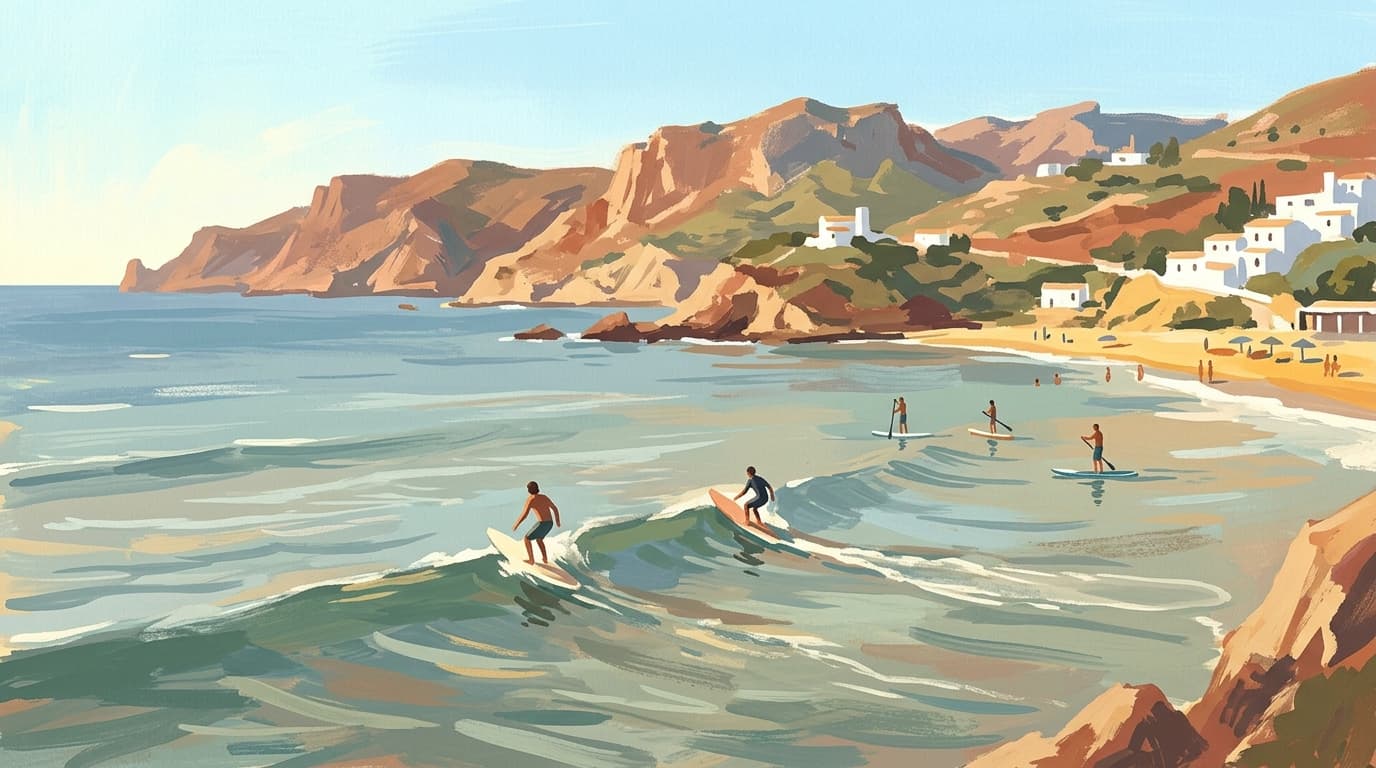 Surfing and SUP in Andalucía: A Guide to the Best Breaks and Bays