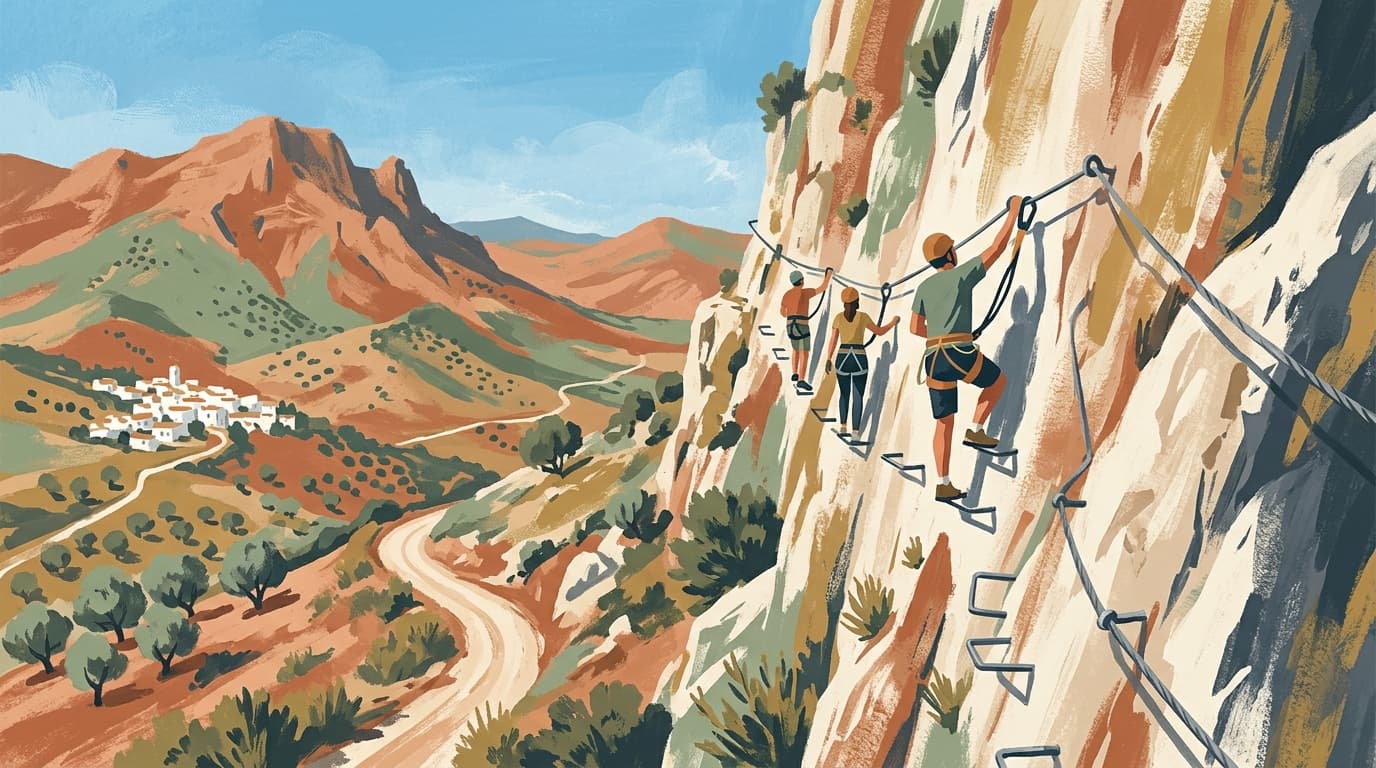 A Guide to the Best Via Ferrata Routes in Andalucía