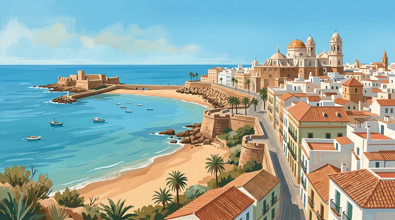 Old Town & La Caleta Beach