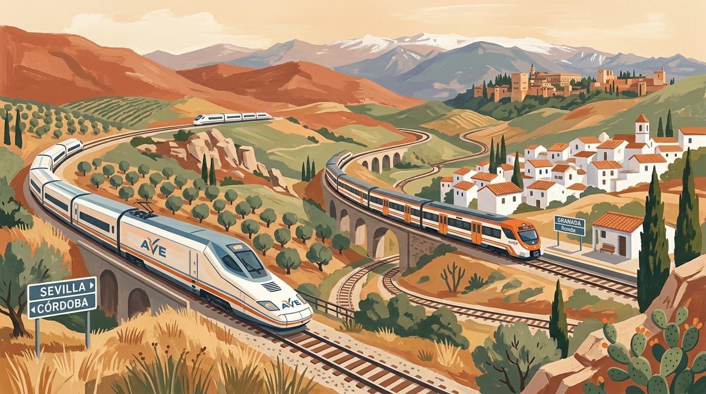 Guide to Train Travel in Andalucía: Renfe, AVE, and Regional Routes